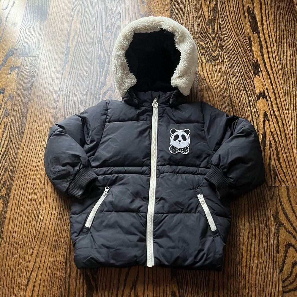 Mini Rodini Panda Puffer Jacket (1.5-3Y)